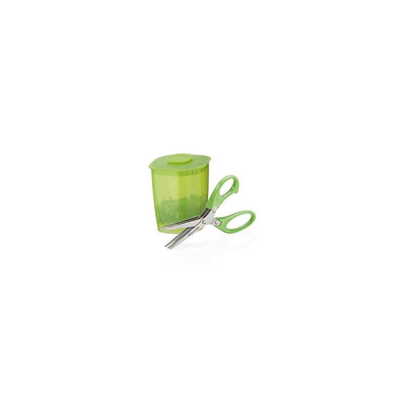 Tescoma Herb Shears with Container, 15 Cm Presto, Assorted, 11.7
