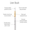 FolkArt Glass Paintbrush Set, Set of 5 Premium Contour Brushes