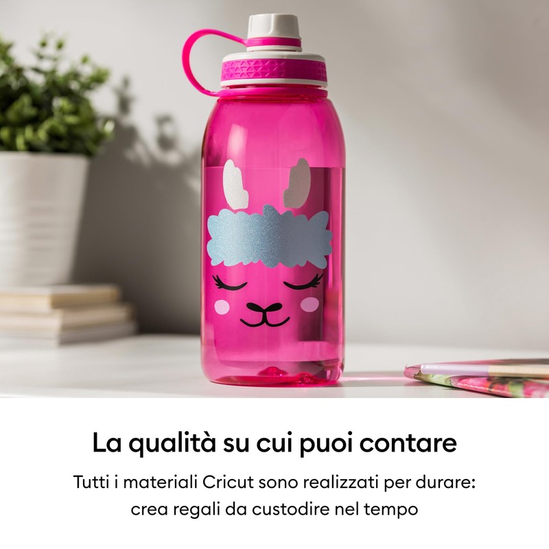 Cricut Vinile Shimmer 30x120cm (Argento)