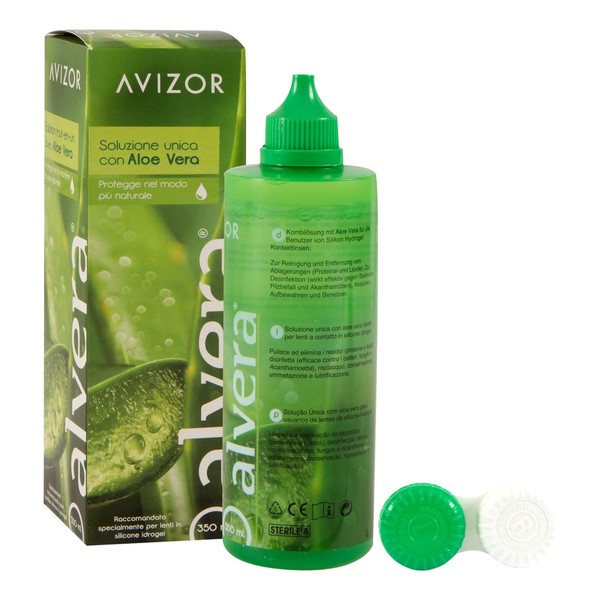 Avizor Alvera with Aloe Vera 350 ml Pack of 4 x 350 ml