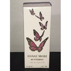 Hanae Mori 🦋 HANAE MORI Pink Butterfly Eau de Toilette Spray Women 1.0 fl oz / 30 mL 🦋