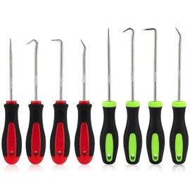 Universal Needle Hook Scraper Set O-Ring Seal Disassembly Tool, Precision Hook and Pick Set for Car and Electronics Maintenance Tools, 8 Pieces