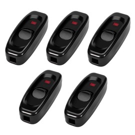 Power Switch Inline, AC 250V 10A Inline ON OFF Table Desk Lamp Cord Cable Switch with LED Indicator Light Cord Switch