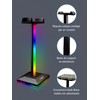 GIPOYENT Illuminated Gaming Headset Stand RGB with USB Port Illuminated