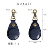 Dom Teporna AirTag Compatible Case Italian Leather Genuine Leather Full
