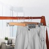 Pants Hangers Non Slip Bottoms Pants Skirt Clips Keep Shape