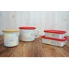 Fuji Hollow Miffy & Animals Shallow Shape Square Container M