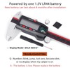 VINCA DCLA-0605 Quality Electronic Digital Caliper Inch/Metric/Fractions Conversion 0-6 Inch/150