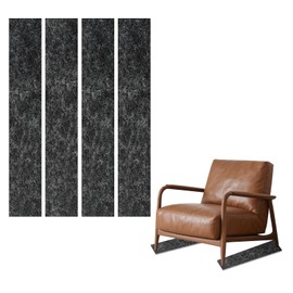 Betagt 4 Pack Non-Slip Furniture Rail Pads for Recliners with Adhesive Backing, 30 Inch Anti Slip Recliner Pads for Hardwood Floors Keep Furniture from Sliding on Floor