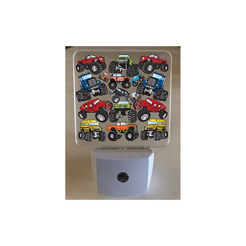 Monster Truck LED Auto Dusk to Dawn Sensor Night Lights