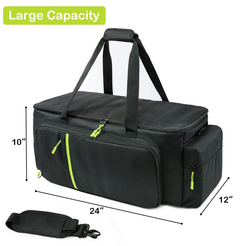 MYBAGZING Dj Cable Bag-24 Large Dj Cable File Bag-Dj Cabel