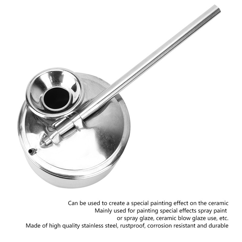 Stainless Steel Clay Tool Pottery Atomizer Glazes Pots Ceramic Painting