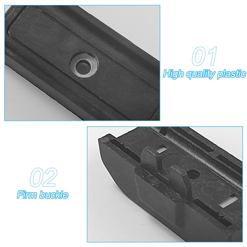 4 Pieces Magnetic Tool Holder, 47 × 12 × 15mm