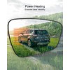 Right Passenger Side Mirror Glass Power Heated w/Blind Spot Detection