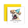 Huxters Birthday Card from the Dog – Soft Coated Wheaten