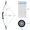LWANO Bow and Arrow Set for Kids, Archery Beginner Gift