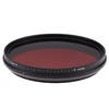 Fotga 67mm Optical Circular Adjustable Infrared Filter IR Pass Filter