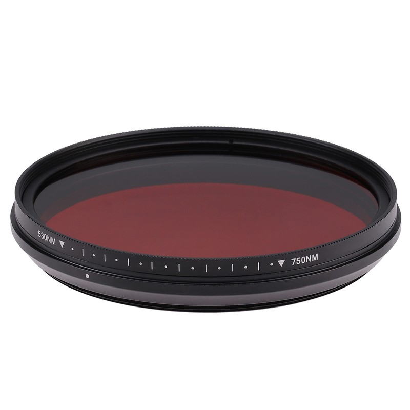 Fotga 67mm Optical Circular Adjustable Infrared Filter IR Pass Filter