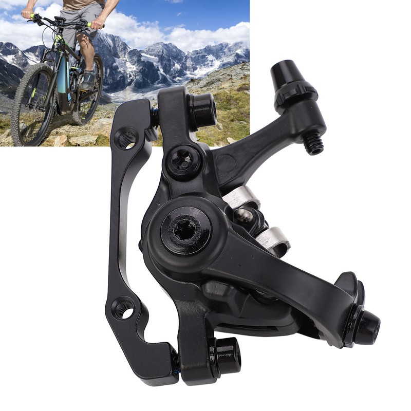 Bilateral Bicycle Disc Brake Set Aluminum Alloy Two Piston Front
