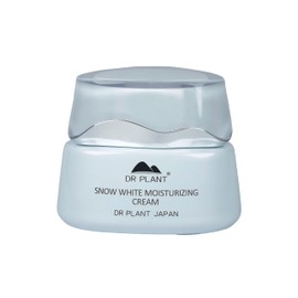 DR Plant Snow White Moist Cream, Snow Lotus, 1.8 oz (50 g), Cream Snow Lotus, Alpine Plant Extract, Dry Skin, Oily Skin, Transparent, Moisturizing