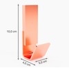 Zen Soul Robe & Towel Hook, Colour: Rose Gold, Glossy,