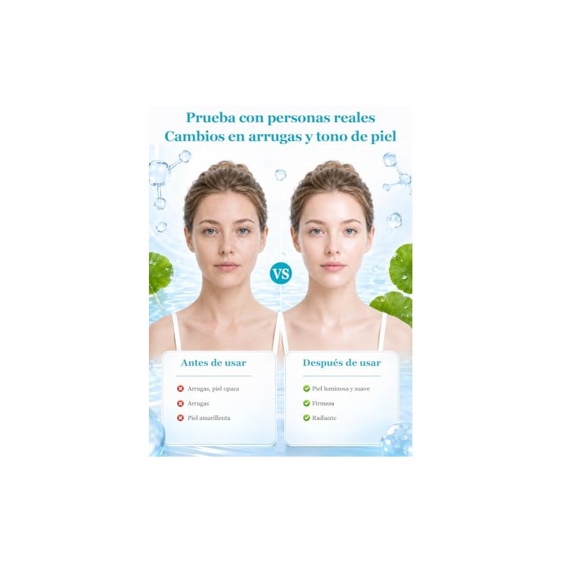 Crema Hidratante Centella Asiatica Facial Cream Korean Hidratación Profunda Reparadora