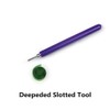 YURROAD Quilling Tool 6pcs Quilling Slotted Pen Multifunctional Quilling Tools