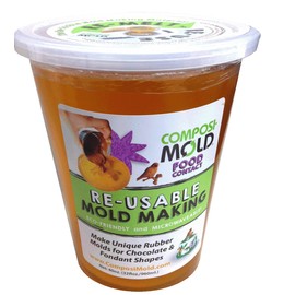 ComposiMold Food Contact Safe 40 Ounce Reusable Molding Material, Re-heat To Re-use