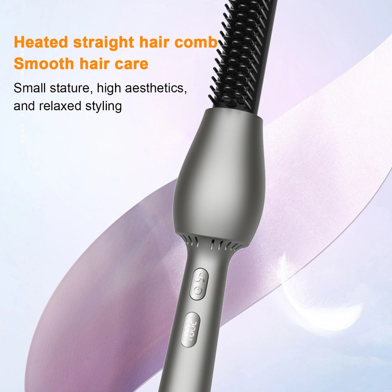 Home Use Straightening Comb and Curling Iron Hair Straightener Hair