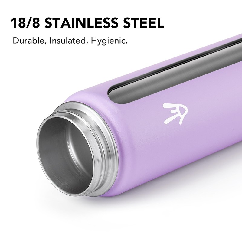 Enerbone 32 oz Insulated Water Bottle, Stainless Steel Bottle with