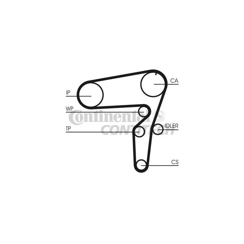 Contitech CT1105 Timing Belt