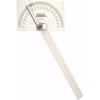 SPI 30-393-3 Rectangular Head Protractor: 6" Blade Length, 180° Measurement,