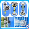 LQTSLFM Dichtungsring Poolpumpe, 6 Stück Poolpumpe Gummidichtung Rund, 25076RP Gummi