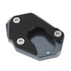 ECSiNG Motorcycle Foot Side Extension Pad Non-Slip Side Stand Magnification