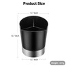 shofilt Straw Holder Dispenser Stainless Steel, Coffee Stirrers Holder Large