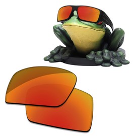 Acefrog AR Beschichtete Polarisierte Ersatzgläser für Oakley Si Ballistic Det Cord Sonnenbrillen - Jaffa Orange