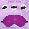 Sleep Mask, Silk Eye Mask for Sleeping with Adjustable Strap,