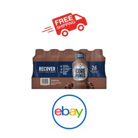 Core Power "Core Power Protein Shake, Chocolate, 14 fl oz Bottles, 10-Pack | High Protein R