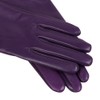 Nappaglo Nappa Leather Gloves Warm Lining Winter Button Decoration Imported