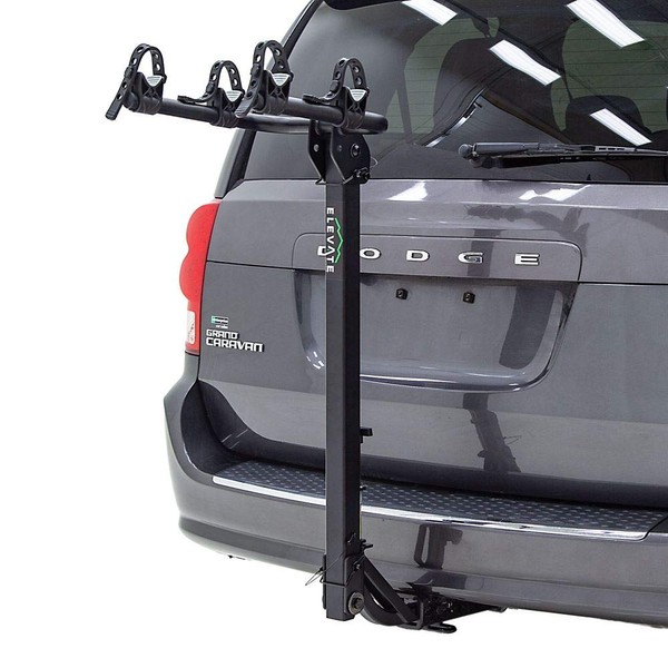Rage Powersports Elevate Outdoor 2-Bike Folding Hitch Bicycle Rack