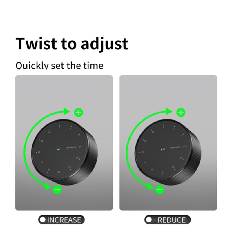 Digital Kitchen Timers, Visual Timers, Light Point Display Timer Magnetic