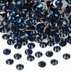 2880PCS Art Nail Rhinestones non Hotfix Glue Fix Round Crystals