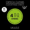 Ortega Guitars Custom Made Strings - Select - Baritone Ukulele