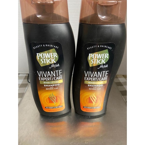Power Stick Vivante Miracle Clay Shampoo (2 EA 18 Oz)