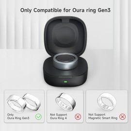 Wireless Charger for O-u-r-a Ring Gen3 Heritage/Horizon Small Portable Travel Charging Box for Smart Ring (10)