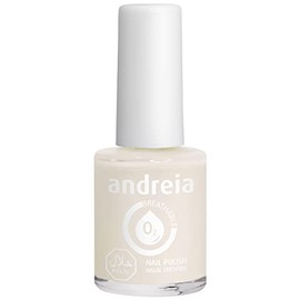 Andreia Halal Nail Polish - Breathable Air - Water Permeable - Non-Toxic Colour Intensive - Natural Cosmetics - Colour B22 Milk White 10.5 ml