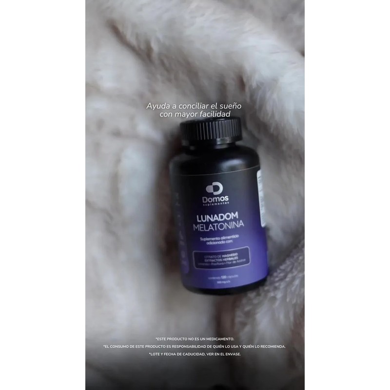 Domos - Melatonina + Citrato De Magnesio + Lavanda -120