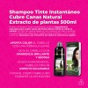 Shampoo Tinte Instantáneo Cubre Canas Natural Jengibre 500ml