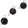 Trout Master Tungsten Bottom Jigs - 3 Tungsten Heads, Weight/Colour: