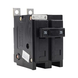 Eaton Cutler-Hammer Cutler Hammer BAB2020 20A 2 Pole Circuit Breaker, Color